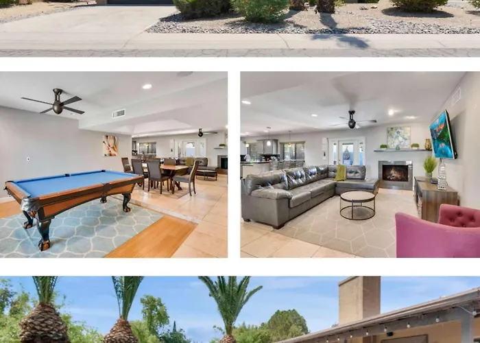 Holiday home 4 Bdr, Two Master Suite, Billiards & Desert Oasis Pool *